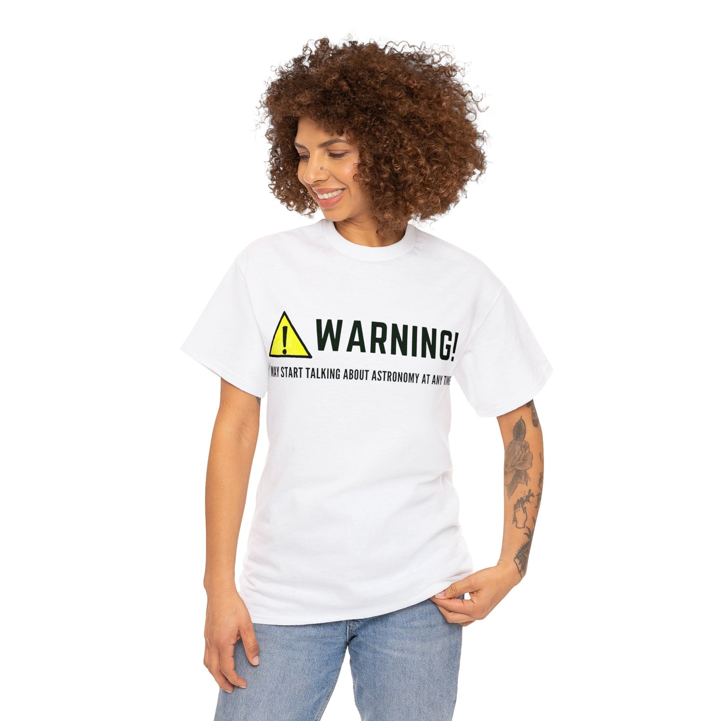 Astronomy Warning Unisex Tshirt