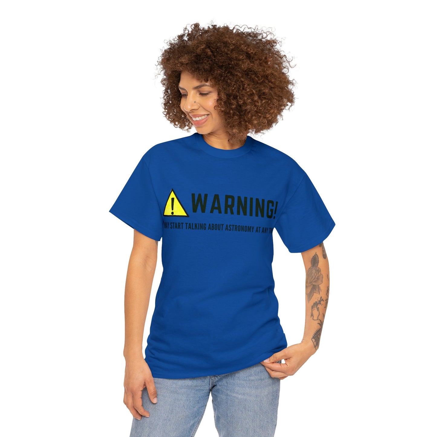 Astronomy Warning Unisex Tshirt