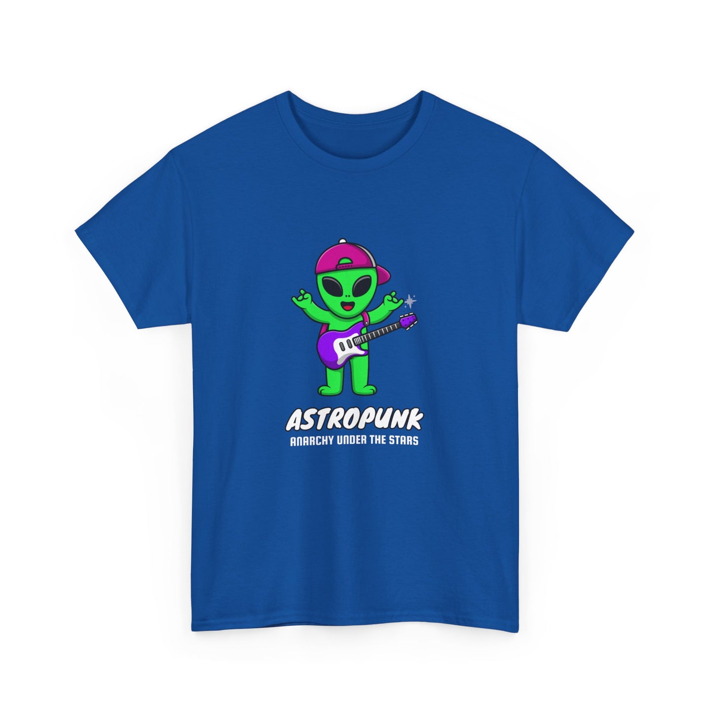 AstroPuNk Punk Rock Alien - Unisex Heavy Cotton Tee