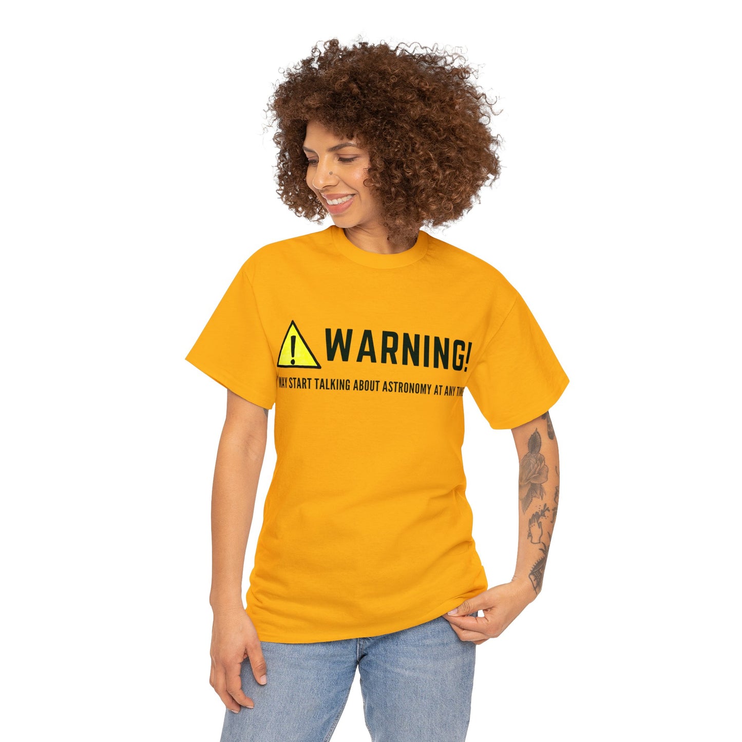 Astronomy Warning Unisex Tshirt