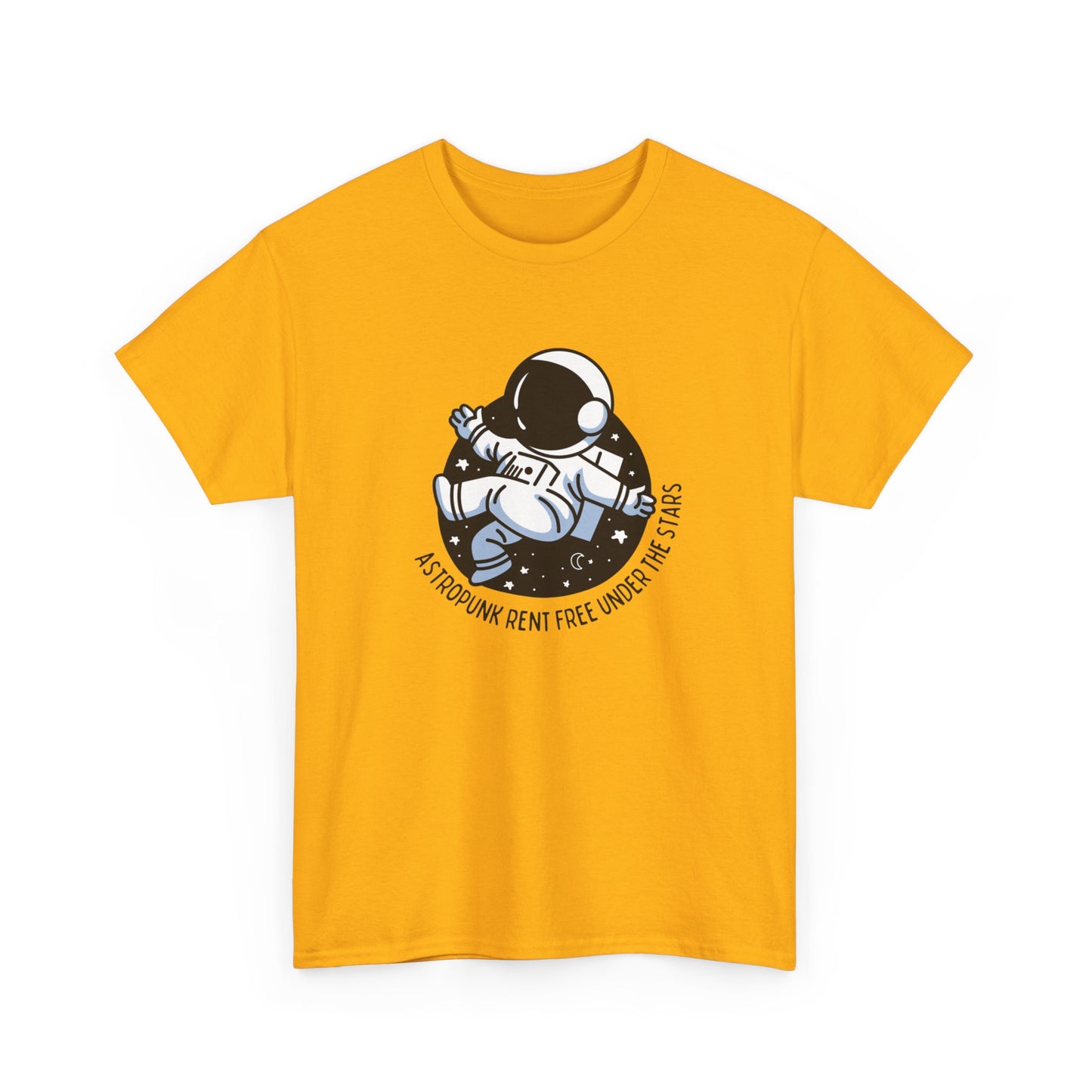 AstroPuNk Rent Free Unisex Heavy Cotton Tee