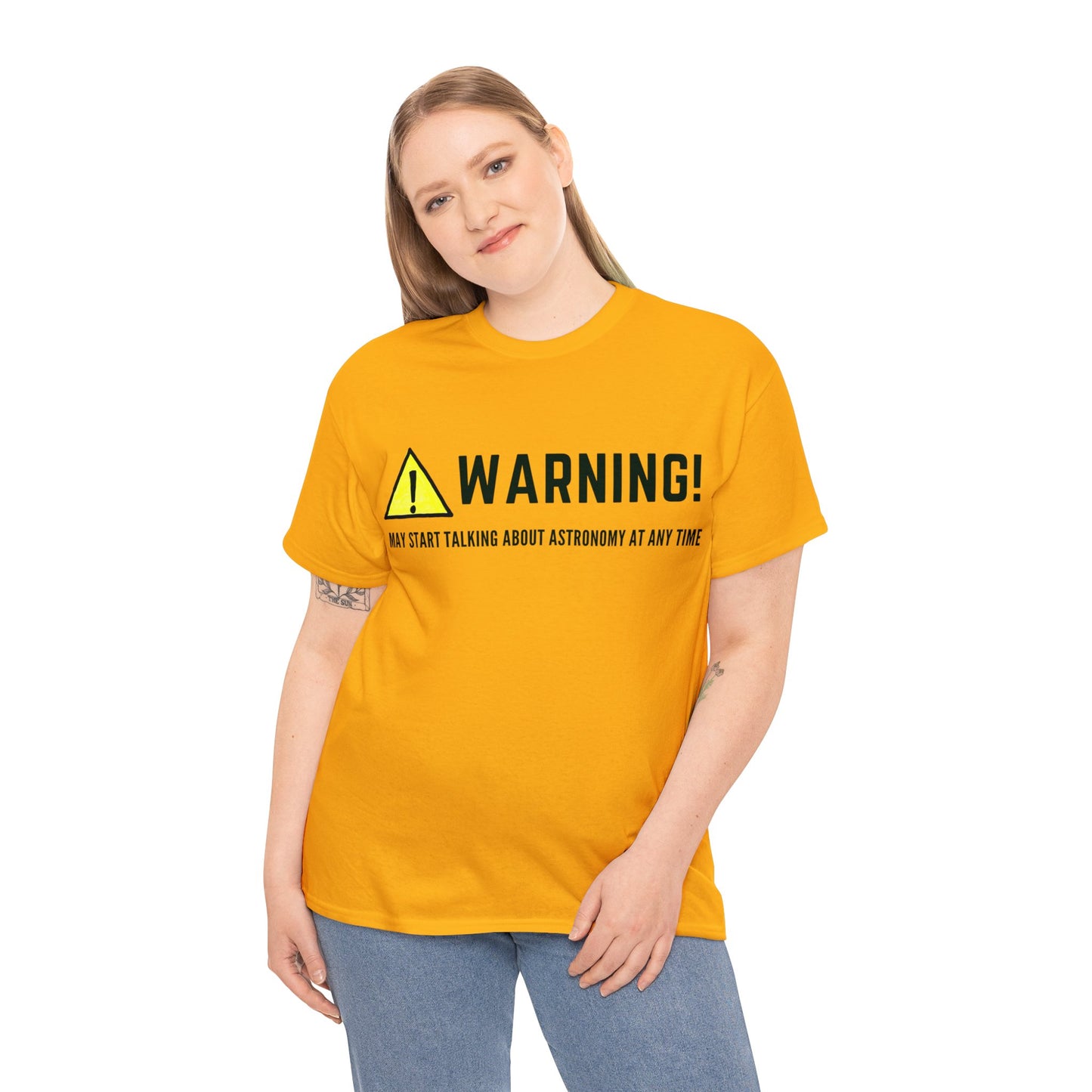 Astronomy Warning Unisex Tshirt