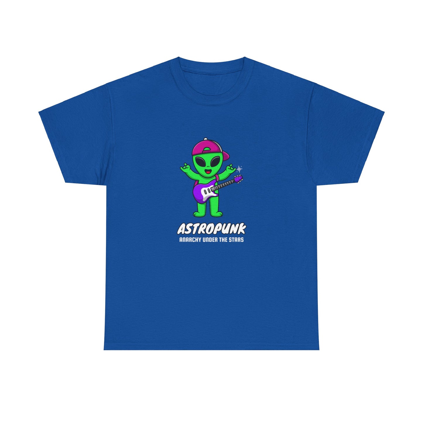 AstroPuNk Punk Rock Alien - Unisex Heavy Cotton Tee