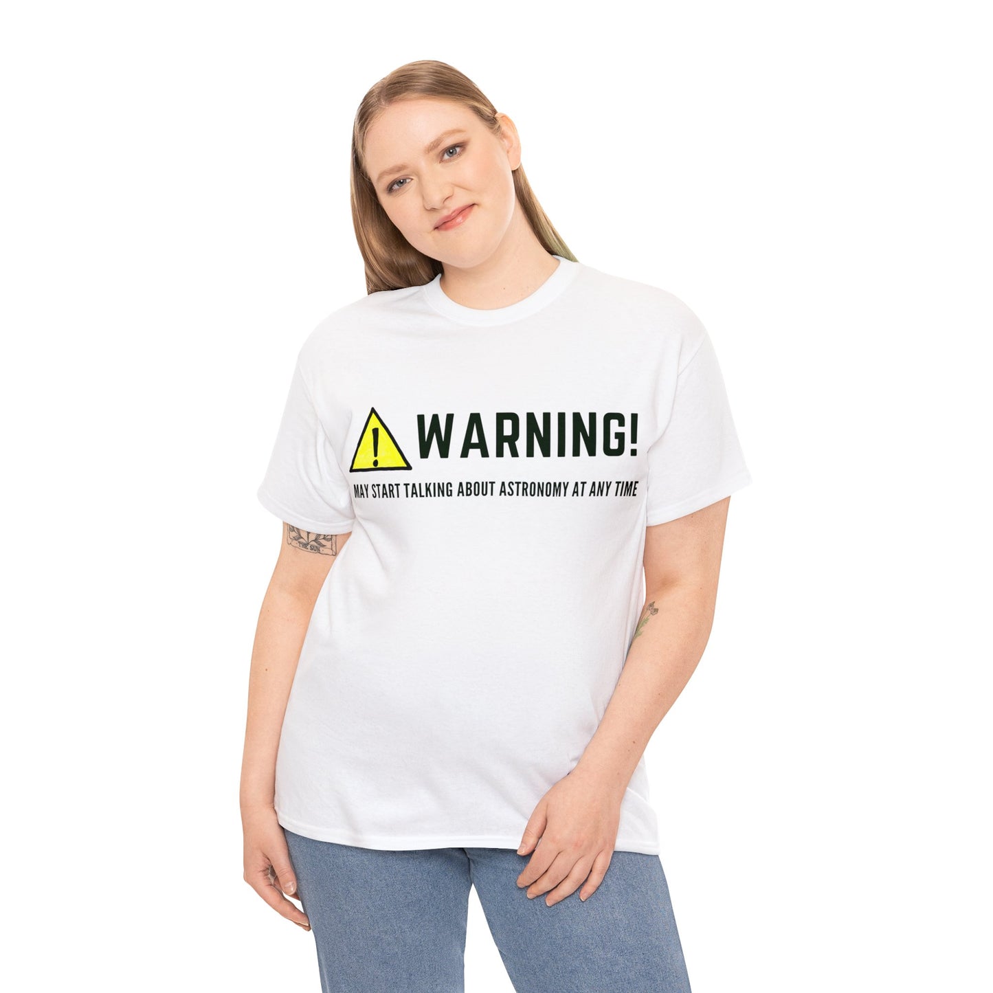 Astronomy Warning Unisex Tshirt