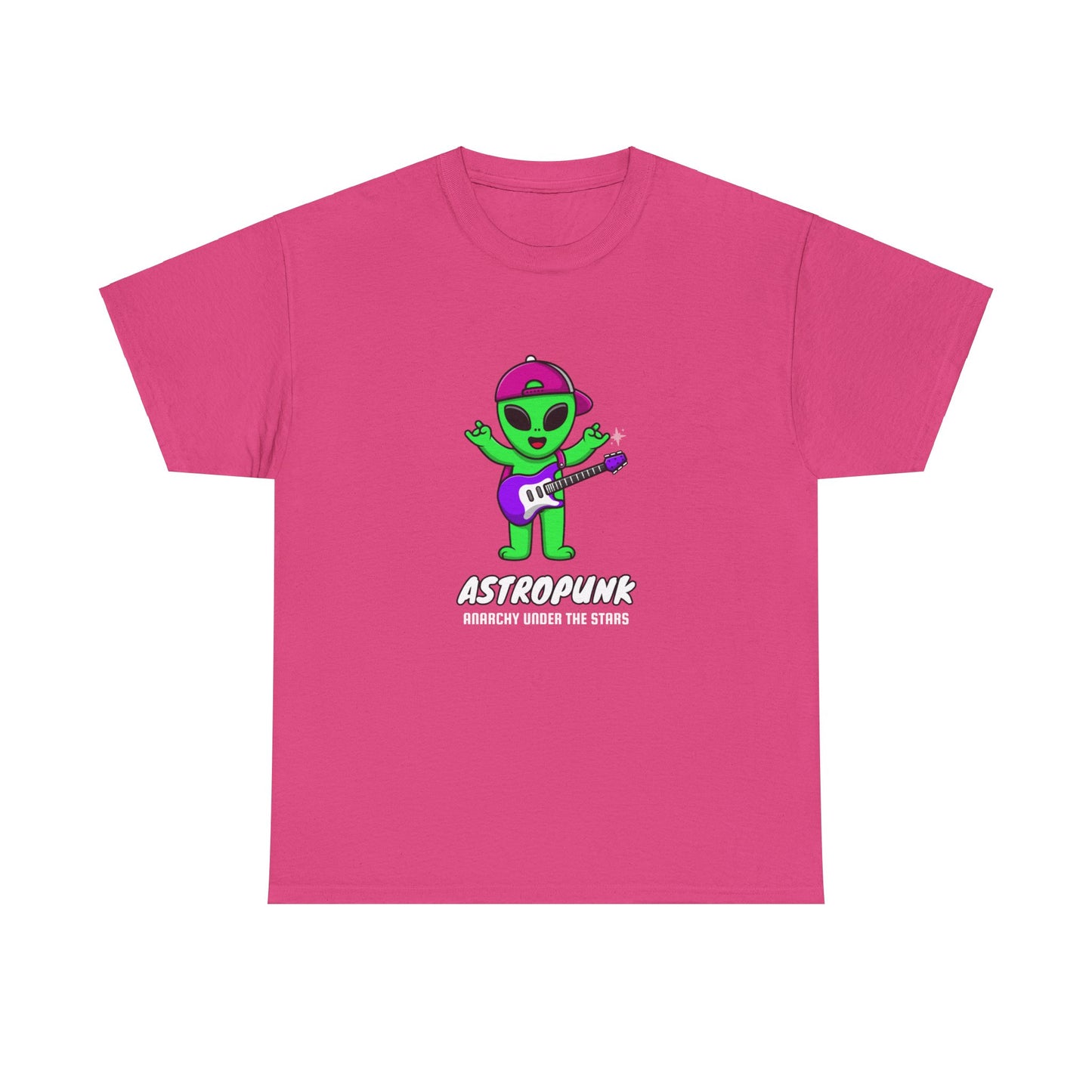 AstroPuNk Punk Rock Alien - Unisex Heavy Cotton Tee