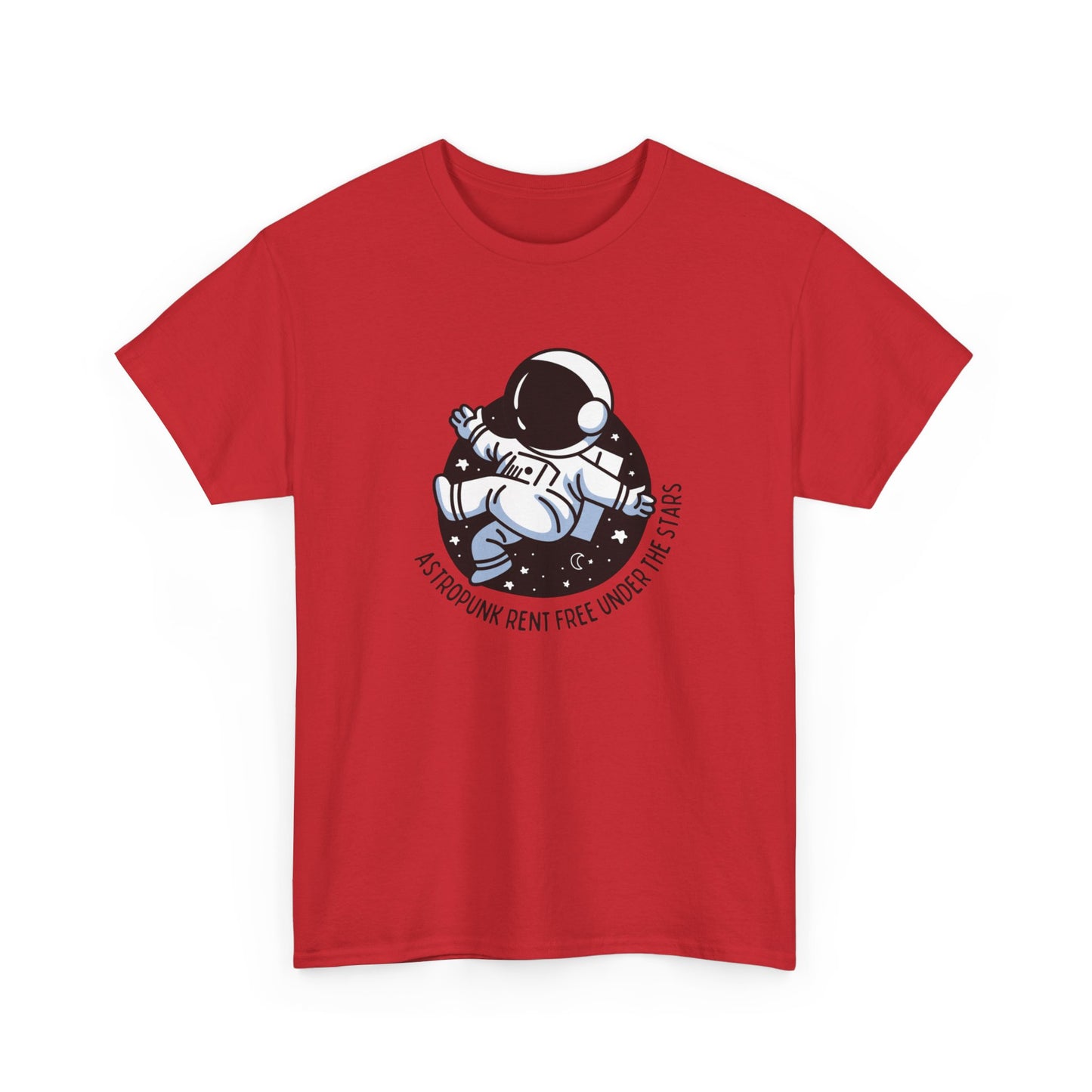 AstroPuNk Rent Free Unisex Heavy Cotton Tee