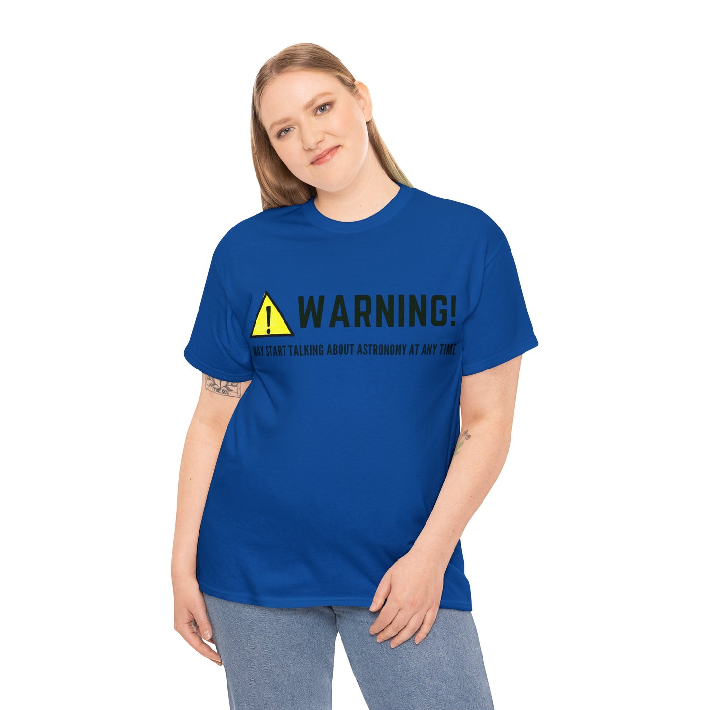 Astronomy Warning Unisex Tshirt