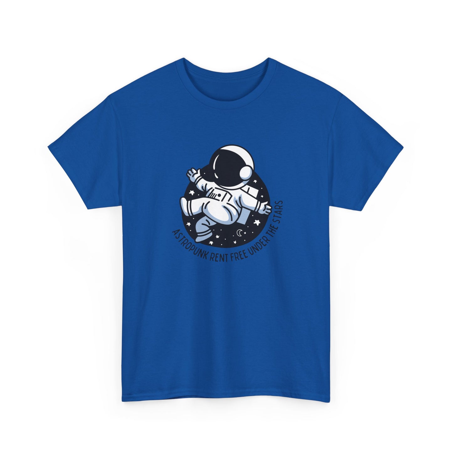 AstroPuNk Rent Free Unisex Heavy Cotton Tee