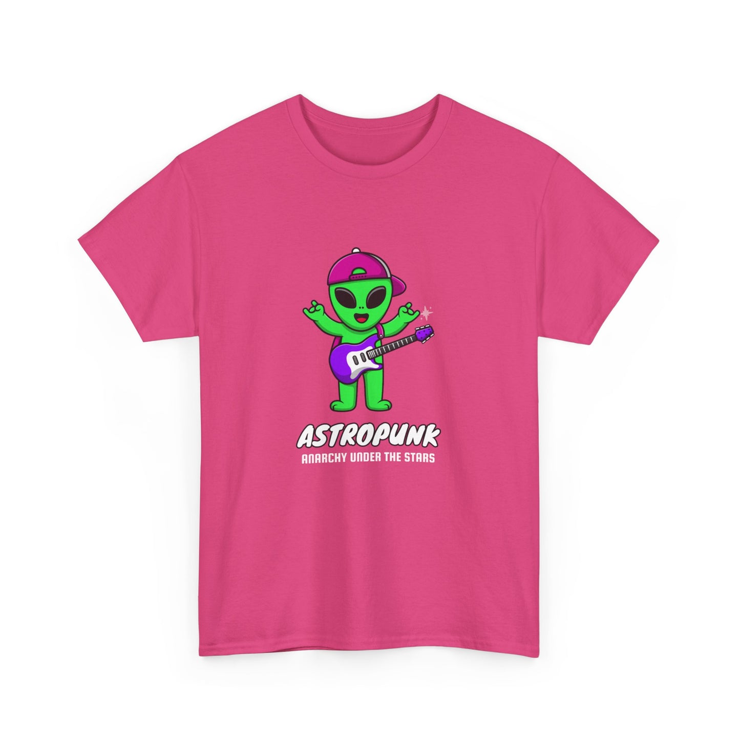 AstroPuNk Punk Rock Alien - Unisex Heavy Cotton Tee