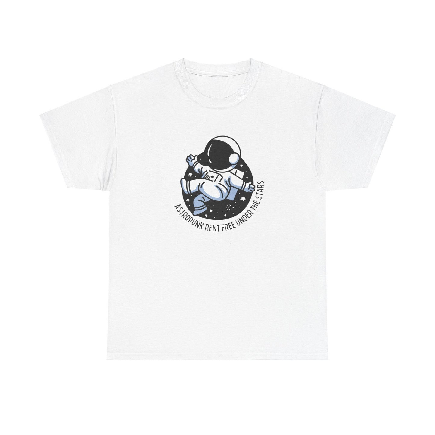 AstroPuNk Rent Free Unisex Heavy Cotton Tee