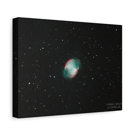 Dumbbell Nebula - Matte Canvas, Stretched, 1.25"