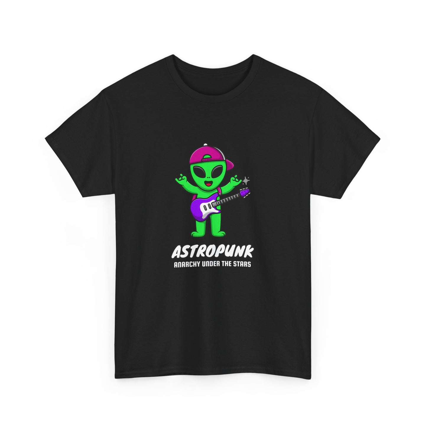 AstroPuNk Punk Rock Alien - Unisex Heavy Cotton Tee