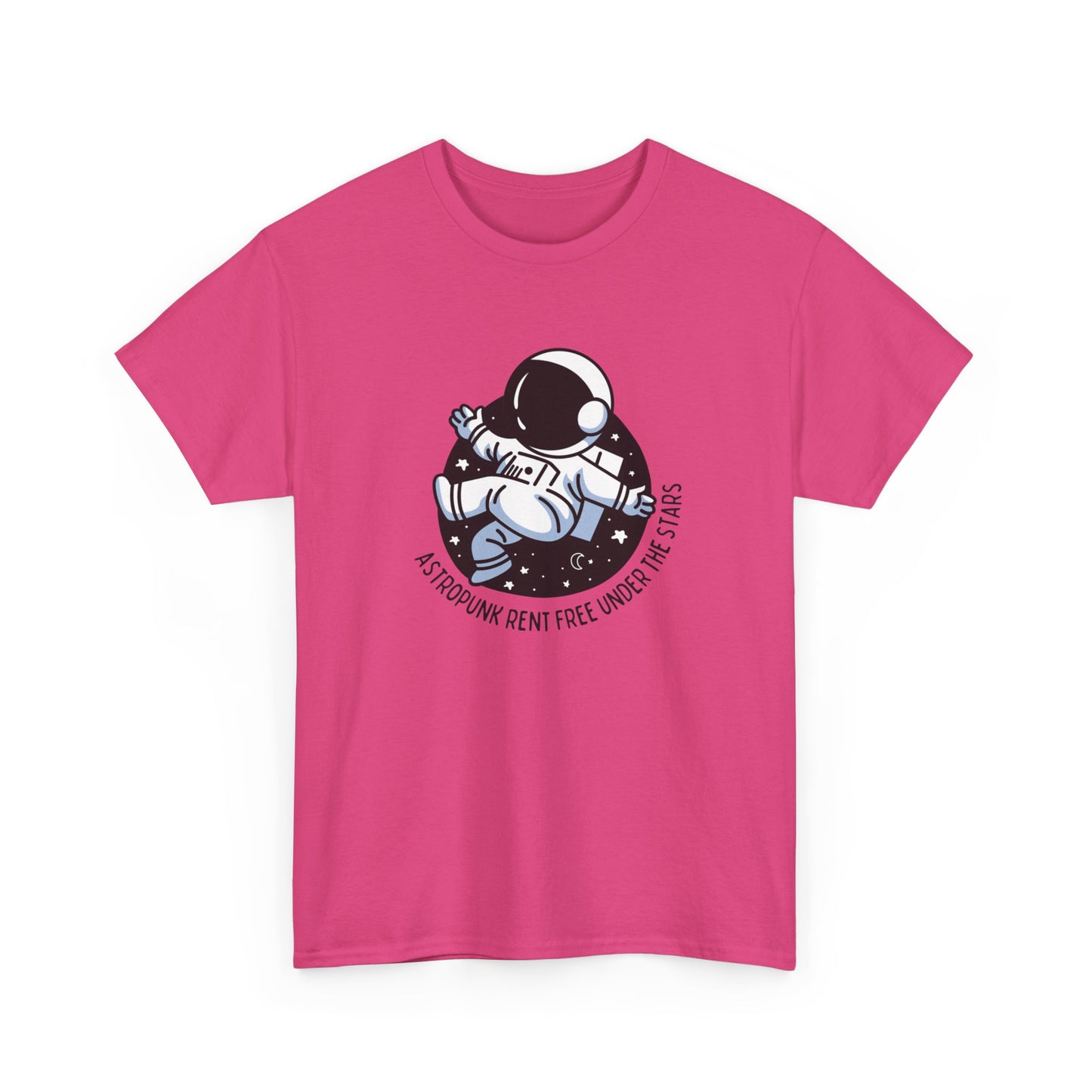 AstroPuNk Rent Free Unisex Heavy Cotton Tee