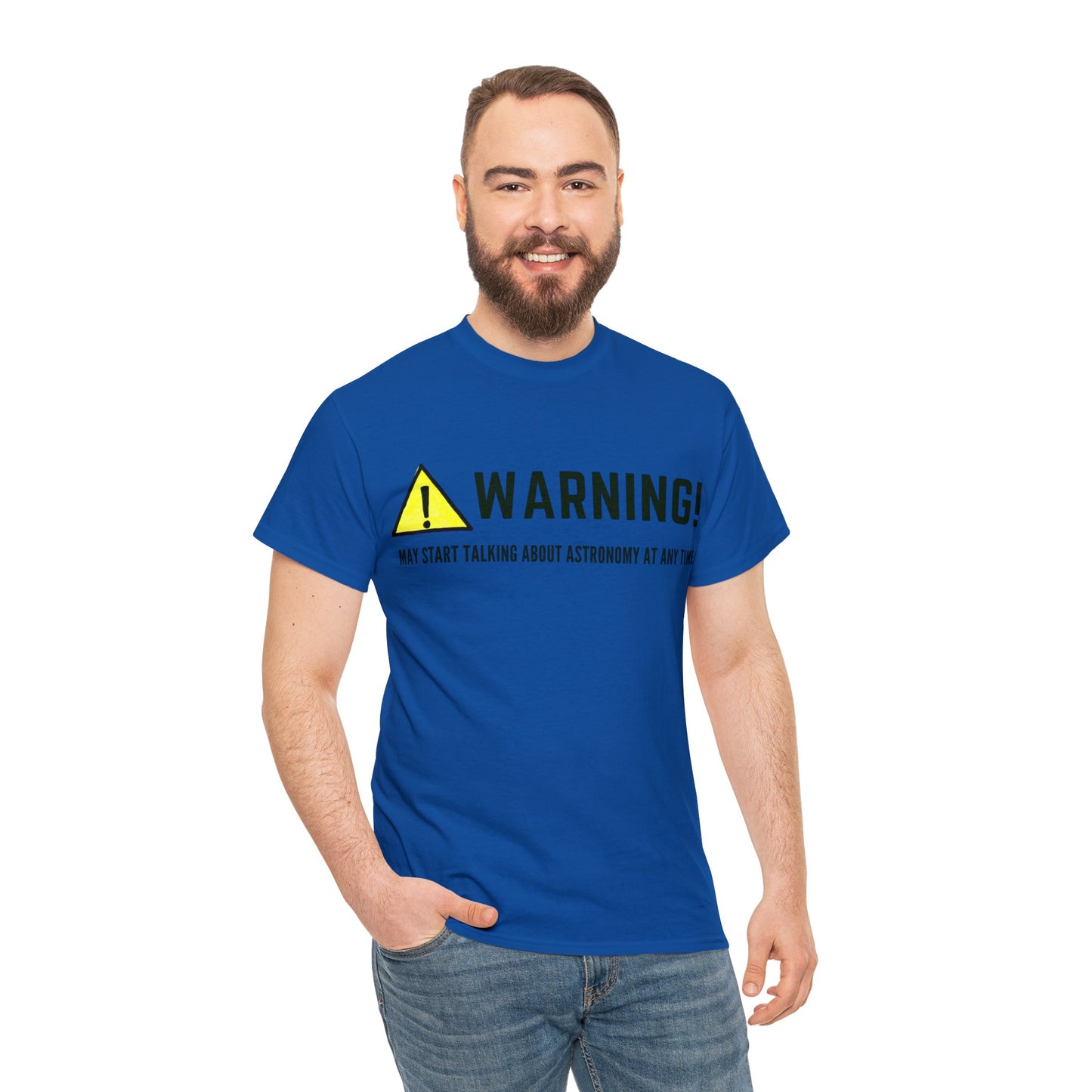 Astronomy Warning Unisex Tshirt