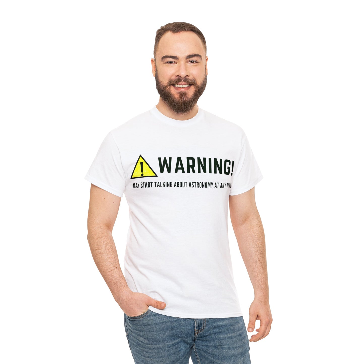 Astronomy Warning Unisex Tshirt