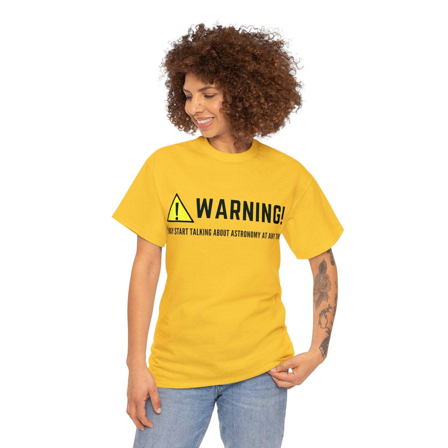 Astronomy Warning Unisex Tshirt