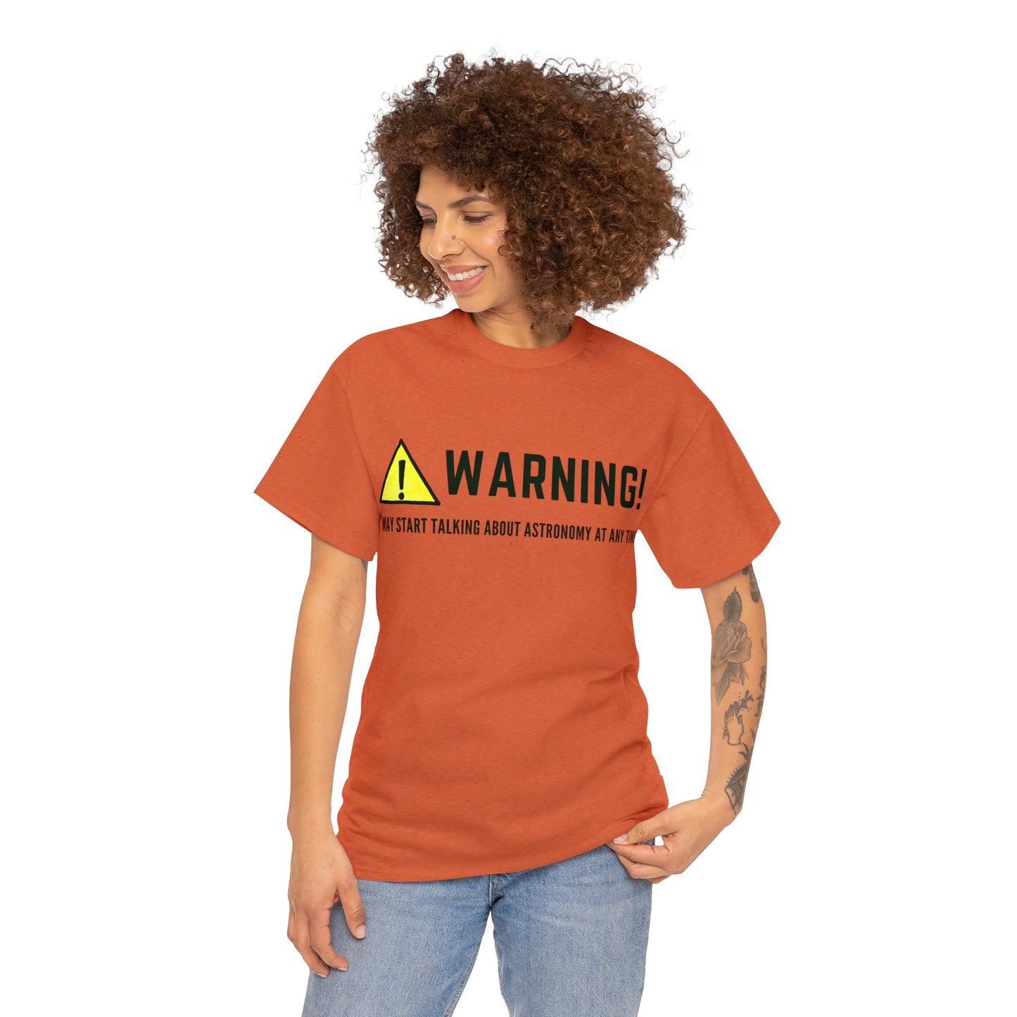 Astronomy Warning Unisex Tshirt