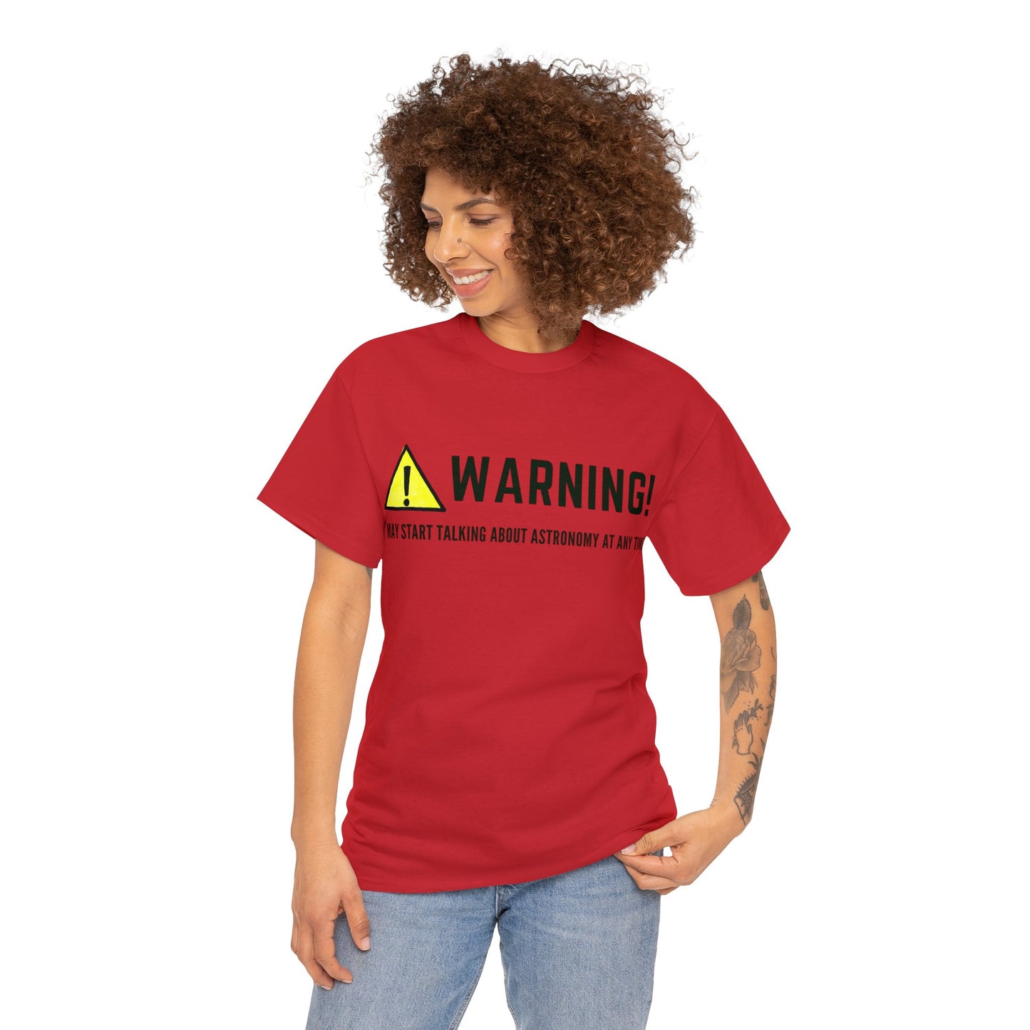 Astronomy Warning Unisex Tshirt