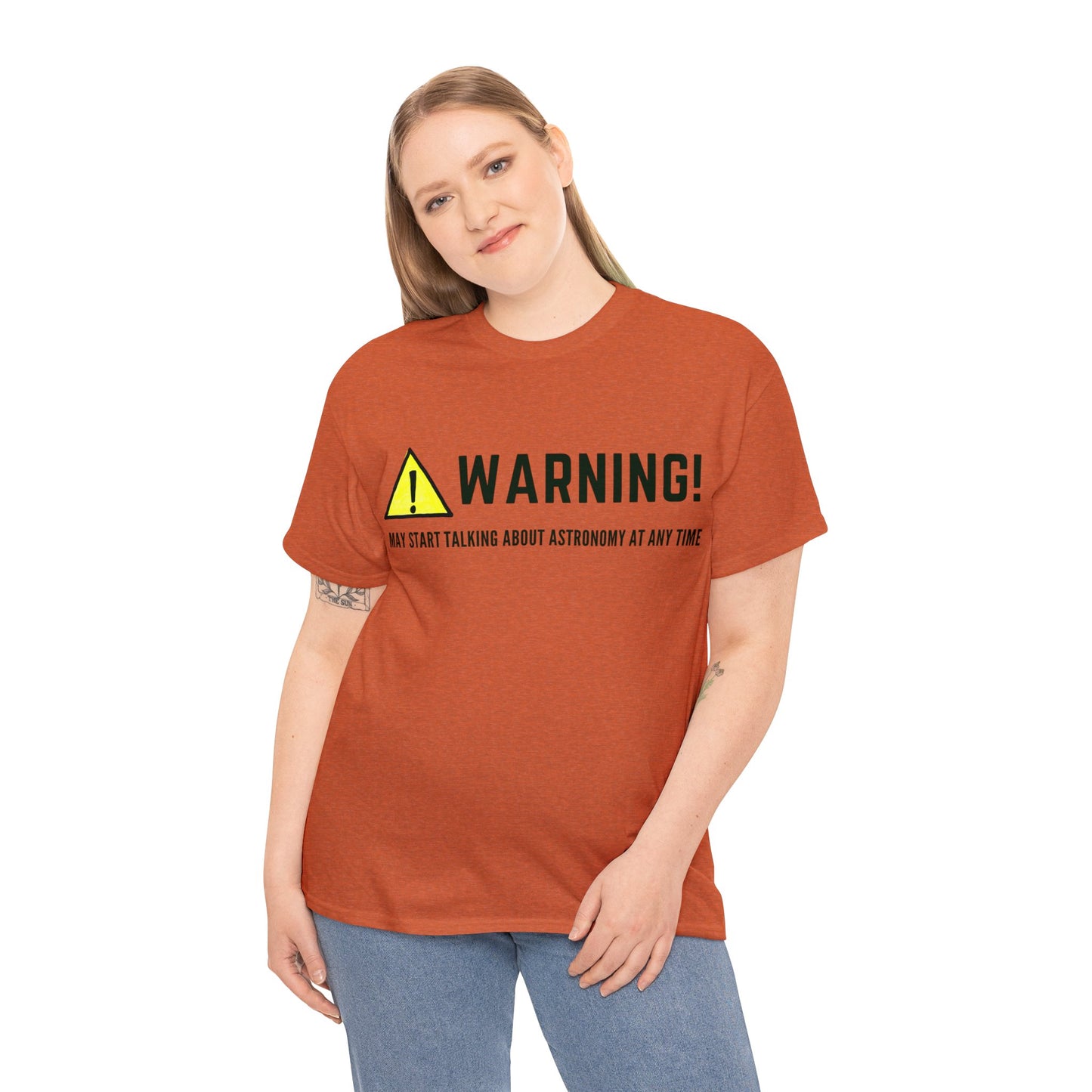 Astronomy Warning Unisex Tshirt