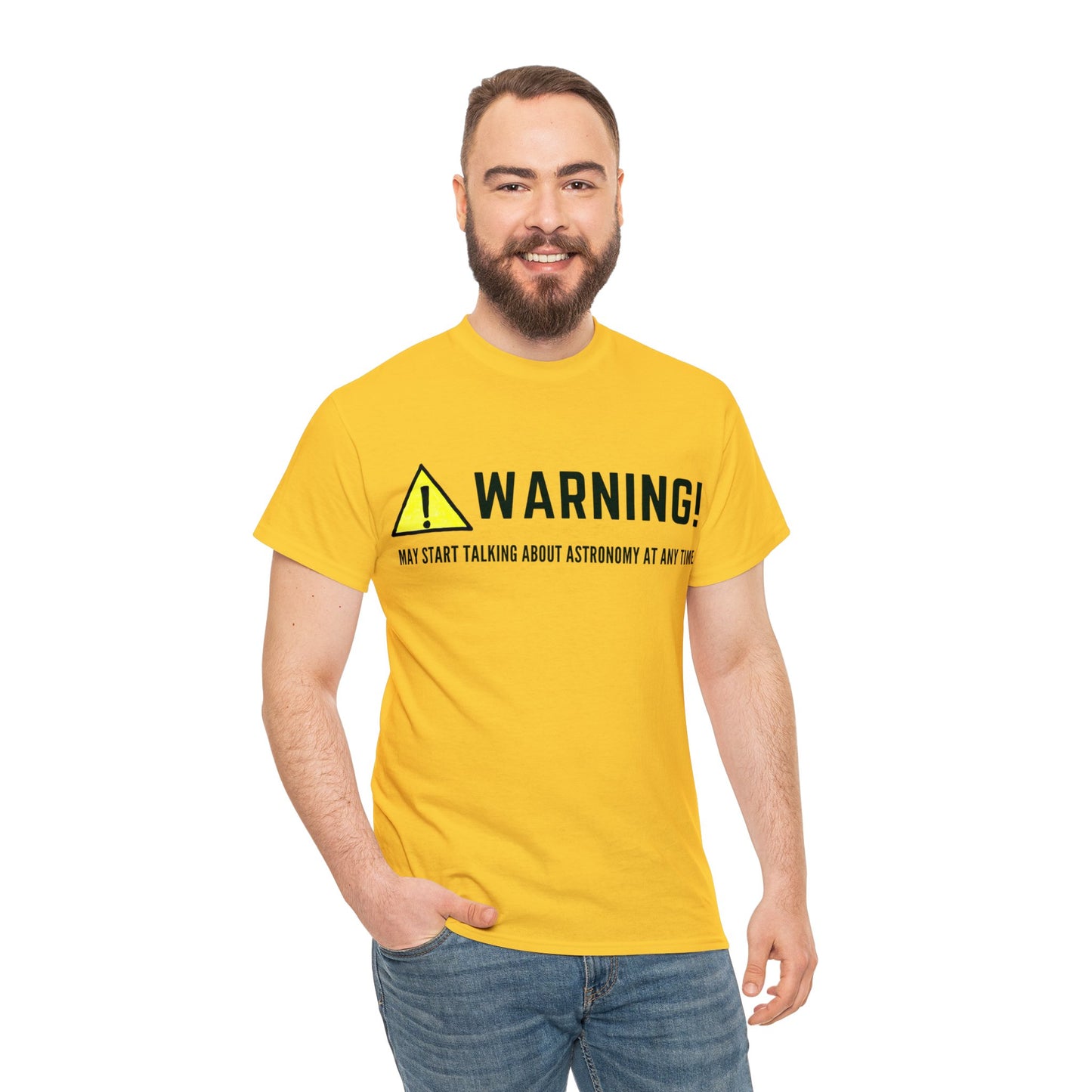 Astronomy Warning Unisex Tshirt