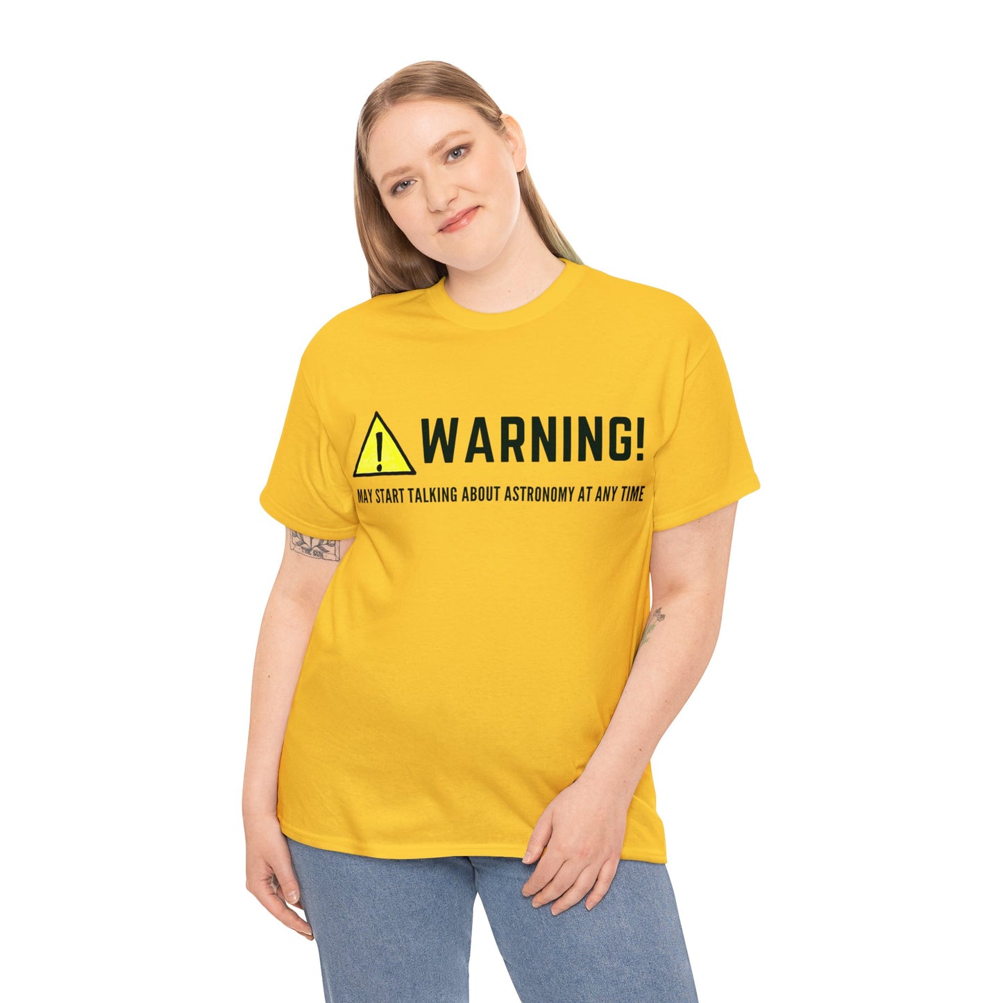 Astronomy Warning Unisex Tshirt