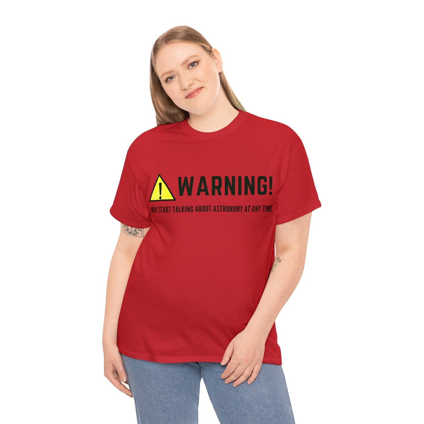 Astronomy Warning Unisex Tshirt