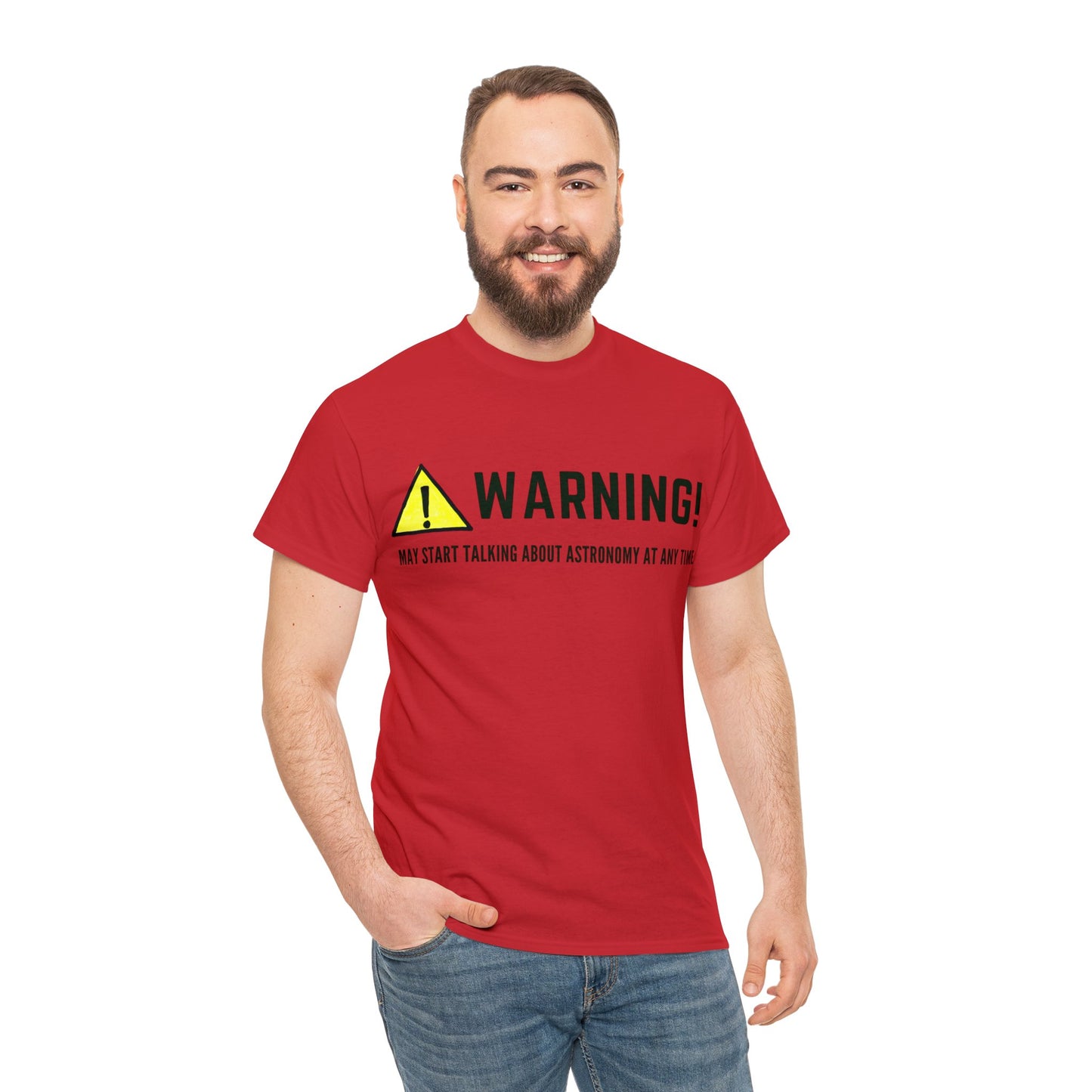 Astronomy Warning Unisex Tshirt