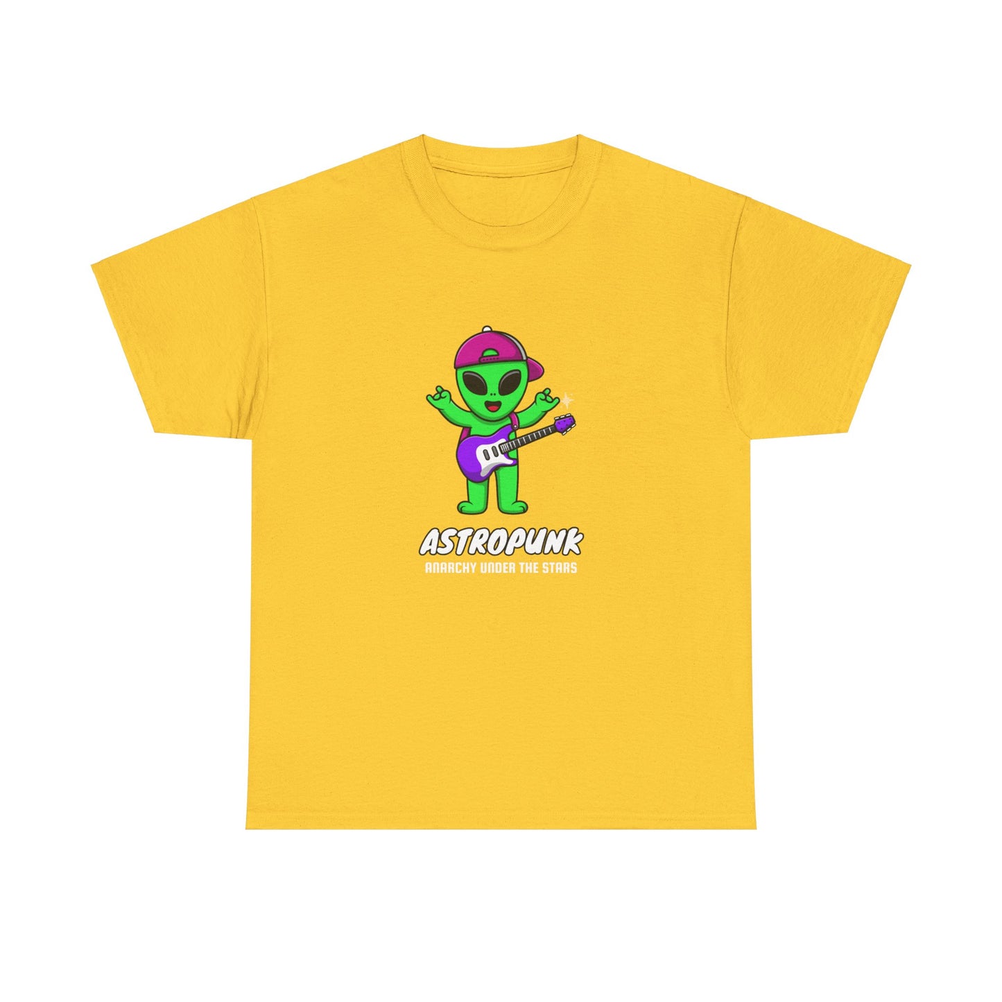 AstroPuNk Punk Rock Alien - Unisex Heavy Cotton Tee