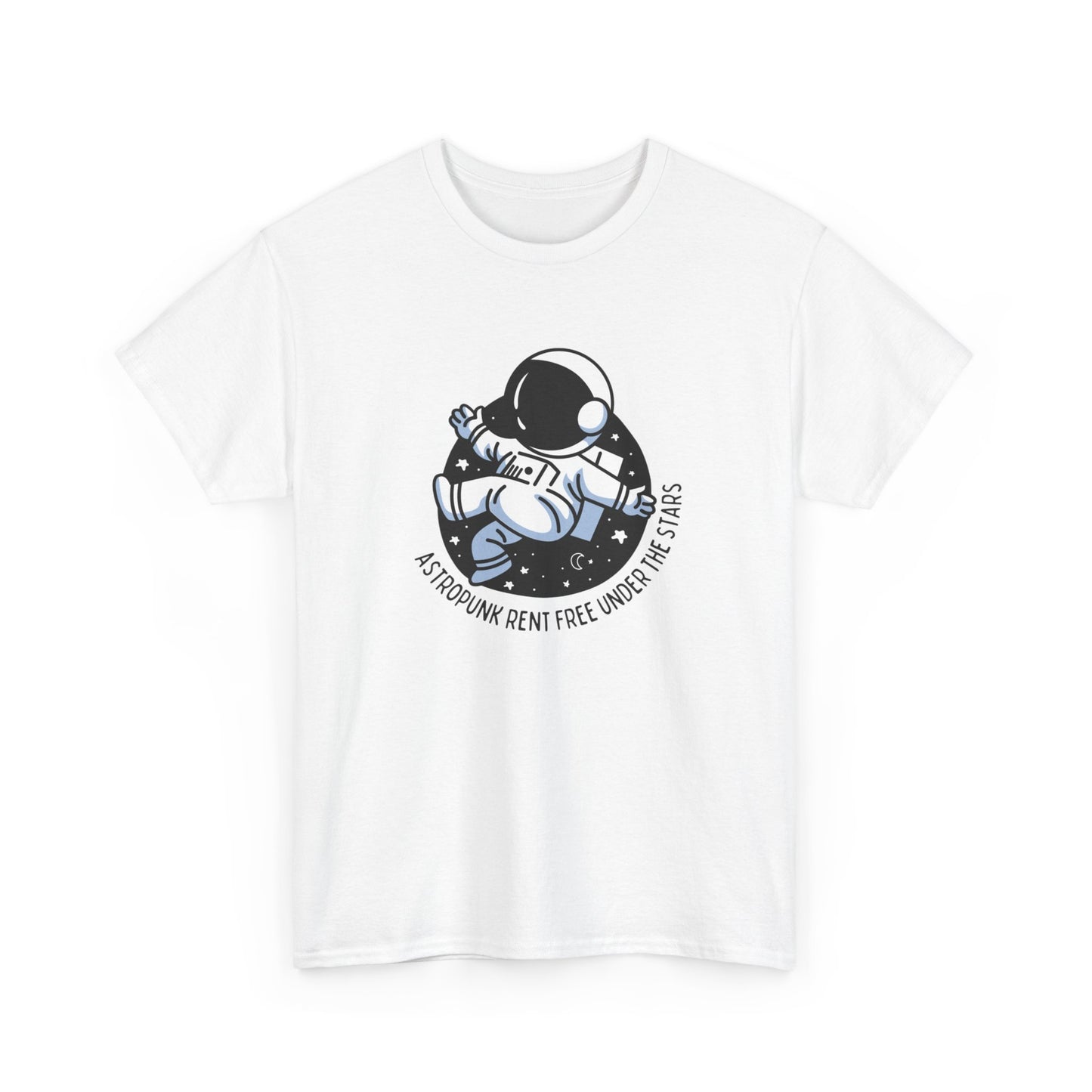 AstroPuNk Rent Free Unisex Heavy Cotton Tee