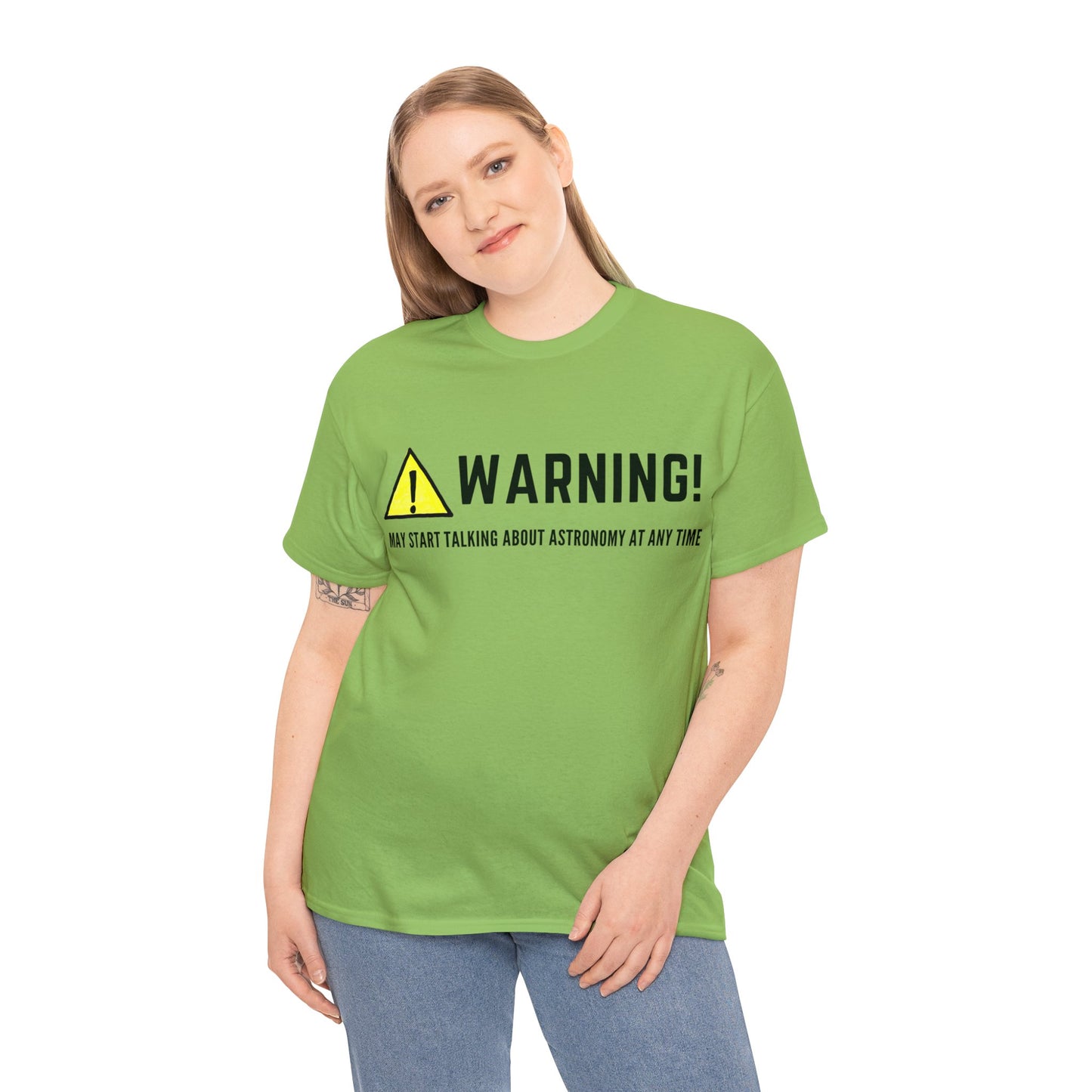 Astronomy Warning Unisex Tshirt