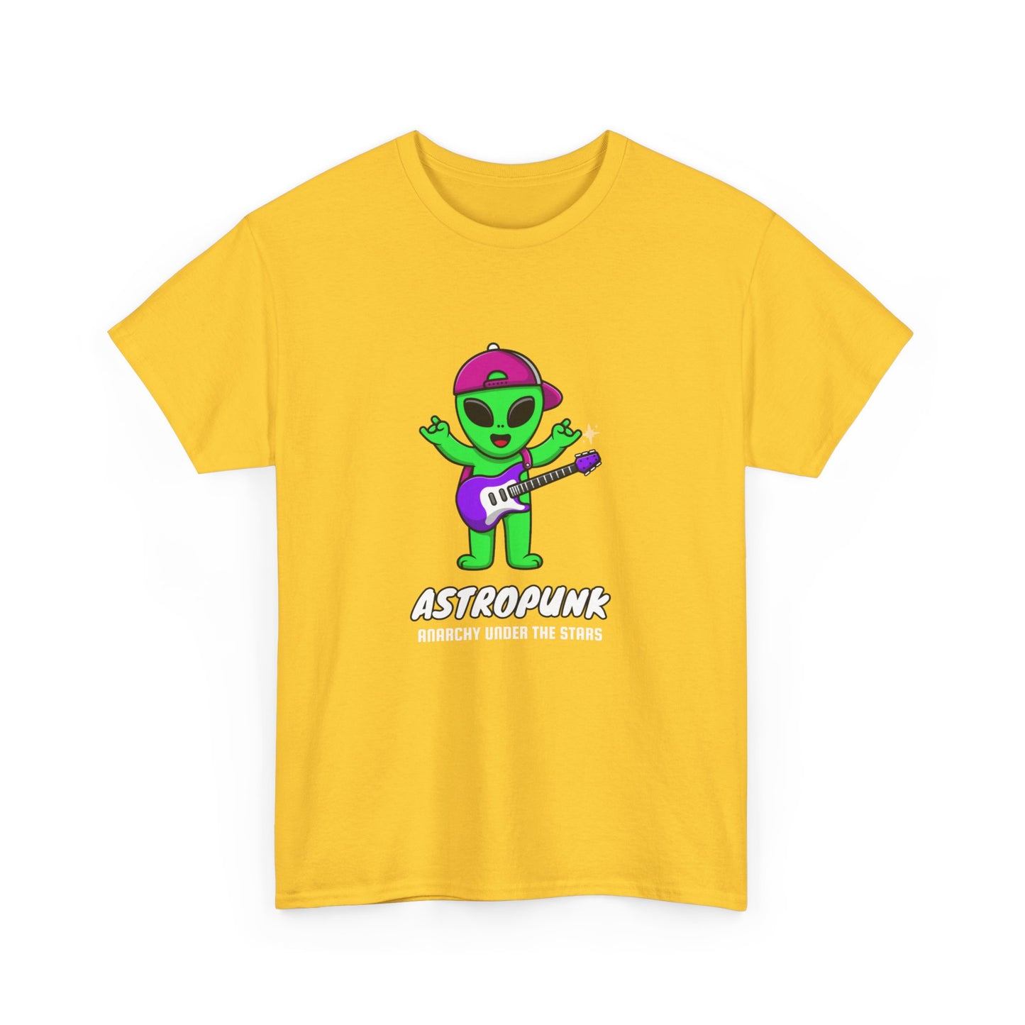 AstroPuNk Punk Rock Alien - Unisex Heavy Cotton Tee