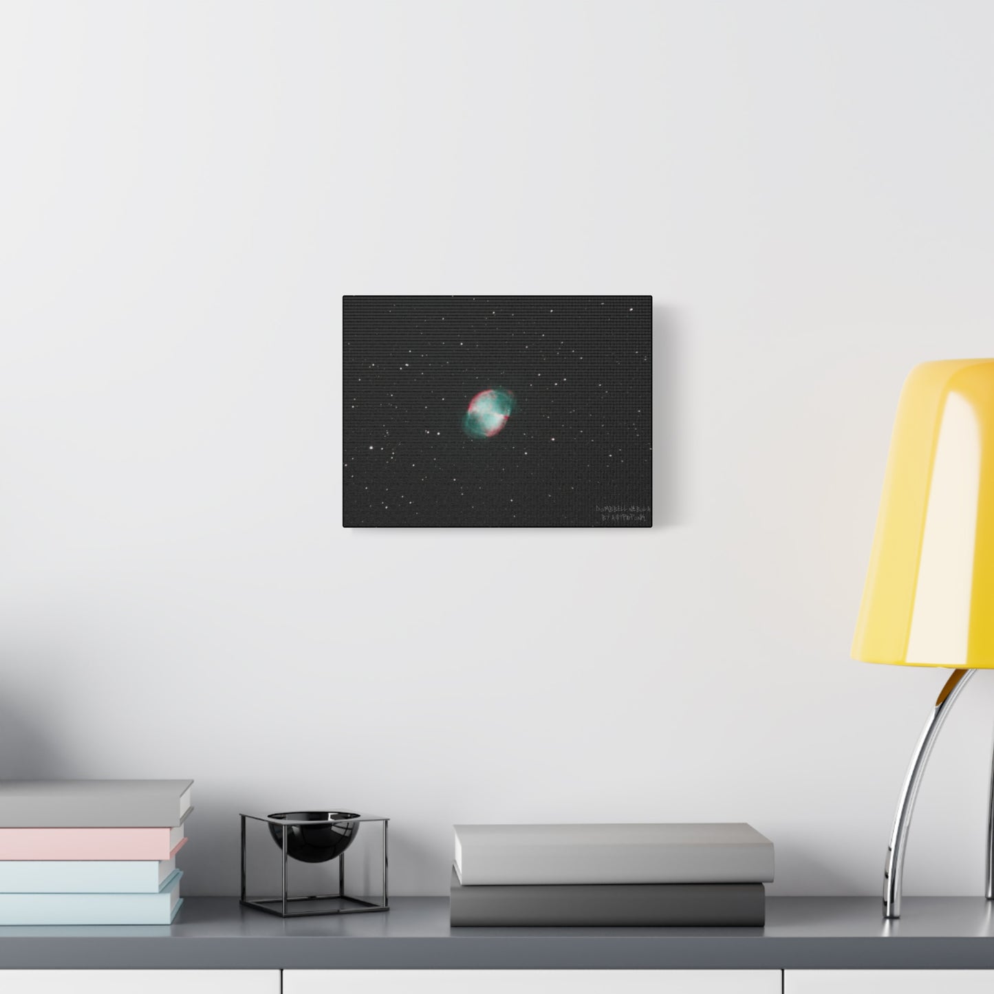 Dumbbell Nebula - Matte Canvas, Stretched, 1.25"