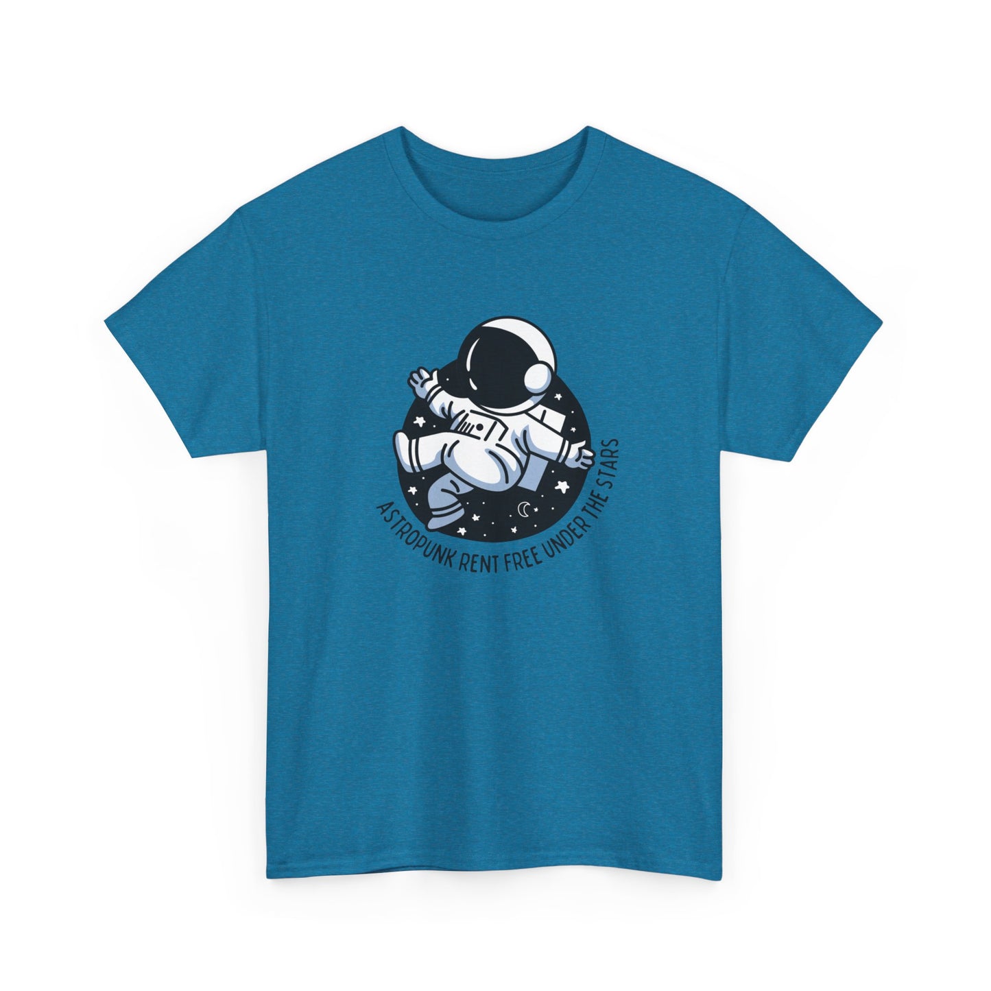 AstroPuNk Rent Free Unisex Heavy Cotton Tee