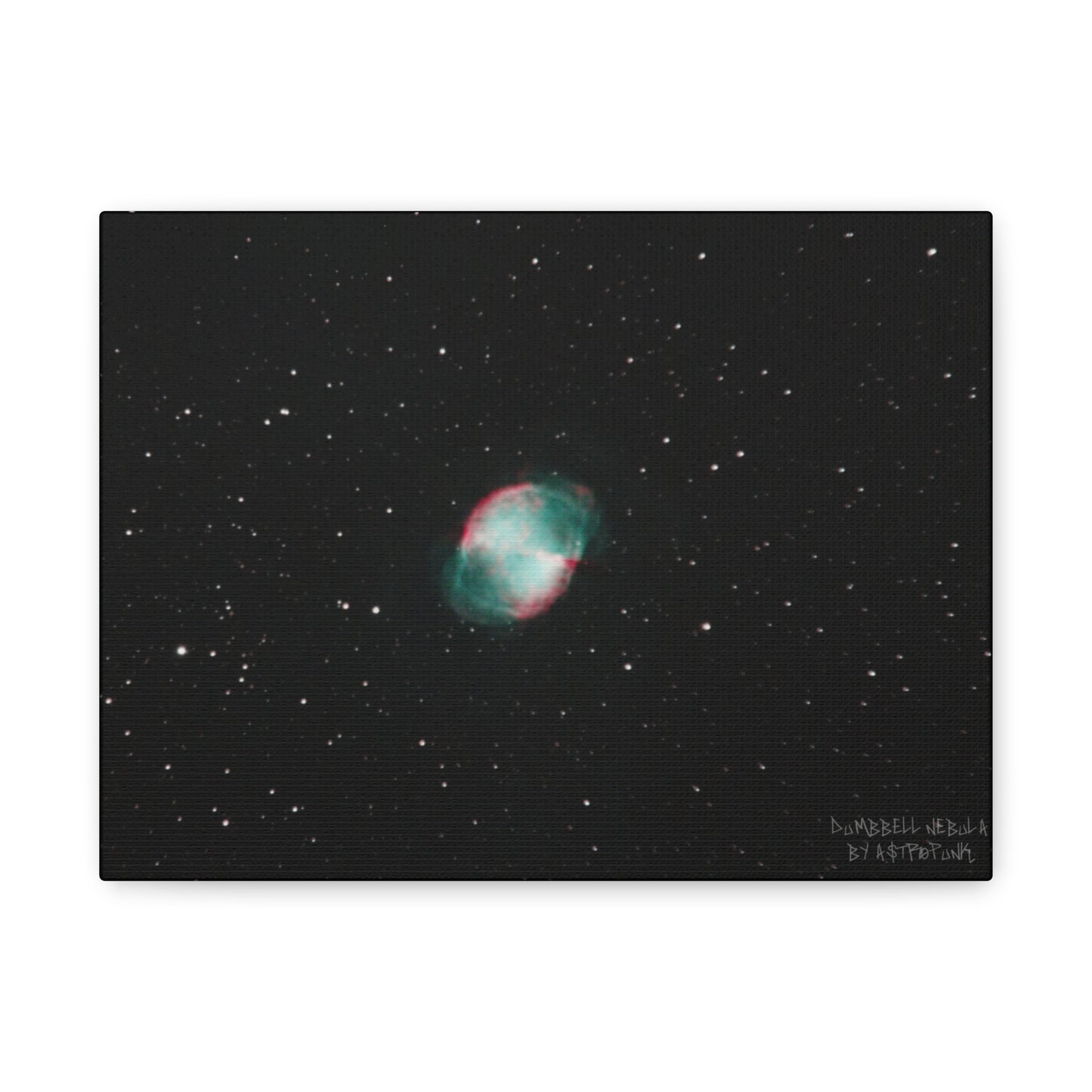 Dumbbell Nebula - Matte Canvas, Stretched, 1.25"