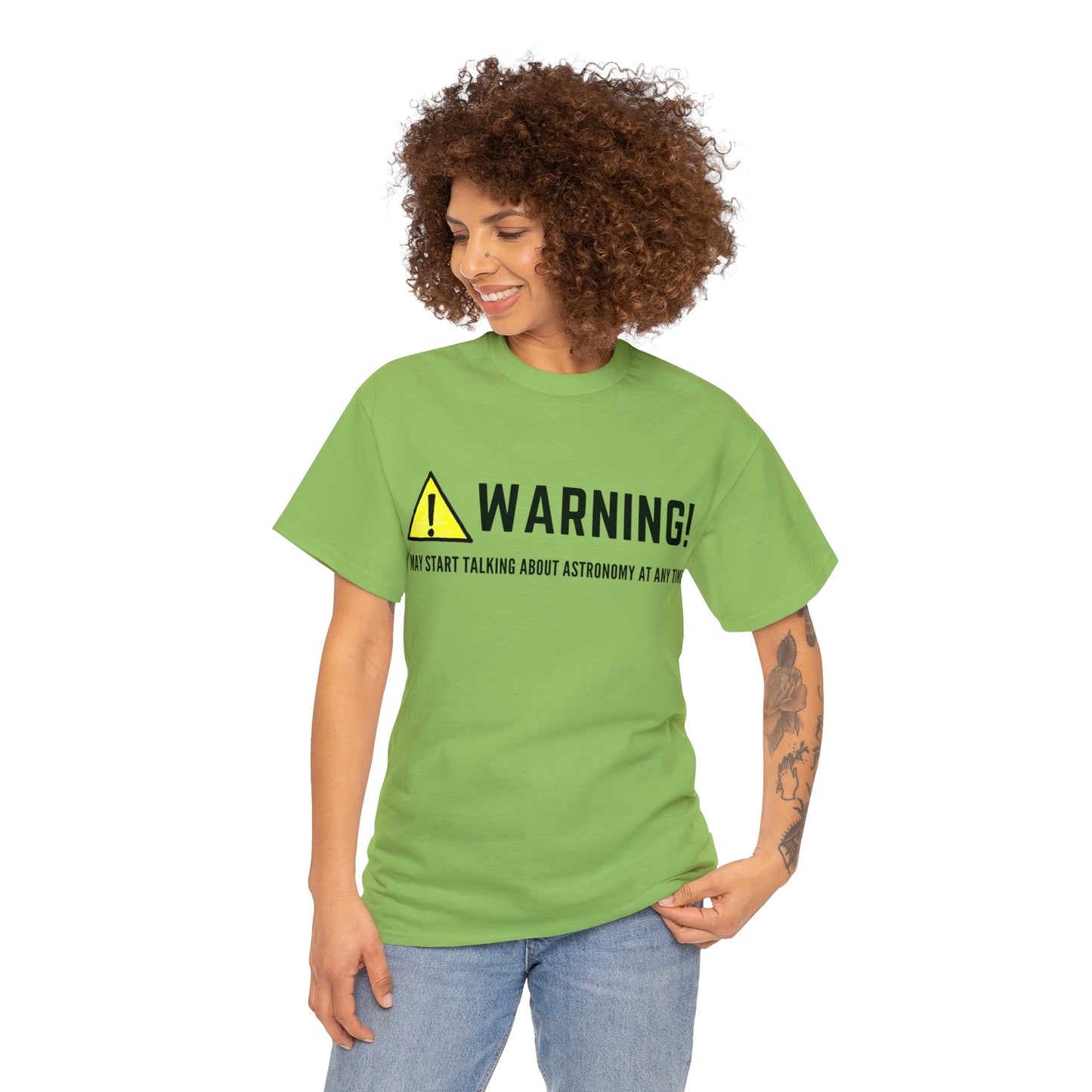 Astronomy Warning Unisex Tshirt